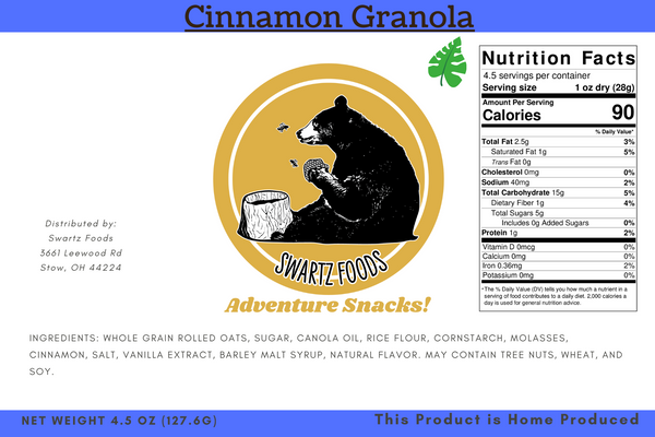 Cinnamon Granola
