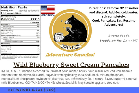 Wild Blueberry Sweet Cream Pancake Mix