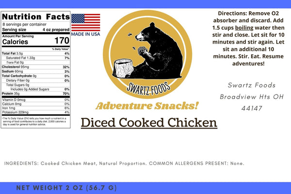Freeze Dried Diced Chicken small